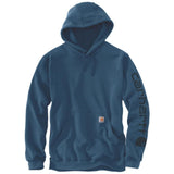 Φούτερ Ανδρική Με Κουκούλα Sleeve Logo Hooded Deep Ocean