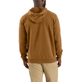 Φούτερ Durham Garment Dyed Logo Sweatshirt Carhartt Brown Carhartt 106253-BRN – εικόνα 3