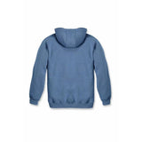 Φούτερ Μπλούζα Signature Logo Hooded Γαλάζιο Thundercloud Heather CARHARTT 100074-HH5 – εικόνα 3
