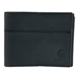 Πορτοφόλι Saddle Leather Bifold 8 Θήκες Black Carhartt B0000207 -001 – εικόνα 4