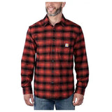 Πουκάμισο Ανδρικό Καρό Flannel Red