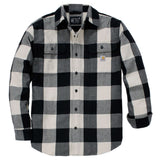 Πουκάμισο Ανδρικό Καρό Oat Milk Long-Sleeve Plaid Shirt Carhartt 107013-A16