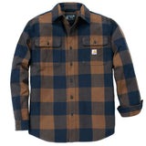 Πουκάμισο Ανδρικό Καρό Red Duck Long-Sleeve Plaid Shirt Carhartt 107013-RDK