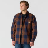 Πουκάμισο Ανδρικό Καρό Red Duck Long-Sleeve Plaid Shirt Carhartt 107013-RDK