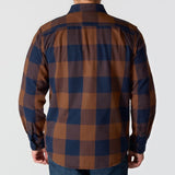 Πουκάμισο Ανδρικό Καρό Red Duck Long-Sleeve Plaid Shirt Carhartt 107013-RDK