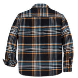 Πουκάμισο Ανδρικό Rugged Flex Relaxed Fit Midweight Flannel Long-Sleeve Plaid Shirt Μαύρο Carhartt 107010-N04