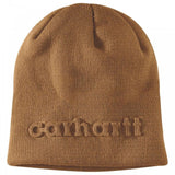 Σκούφος Knit Embossed Beanie Carhartt Brown Carhartt 107002-BRN