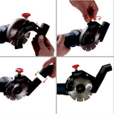 Σύστημα Συλλογής Σκόνης Για Γωνιακούς Τροχούς 115-125 AirDuster Distar