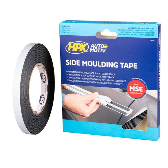 Ταινία Διπλής Όψης Αφρώδης Μαύρη Auto 12mm x 10m HPX ZC04