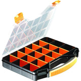 Ταμπακιέρα Εργαλείων 18 Θέσεων με Ρυθμιζόμενα Χωρίσματα