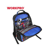 Τσάντα Εργαλείων Backpack 310mm Ενισχυμένος Πολυεστέρας Workpro WP281028