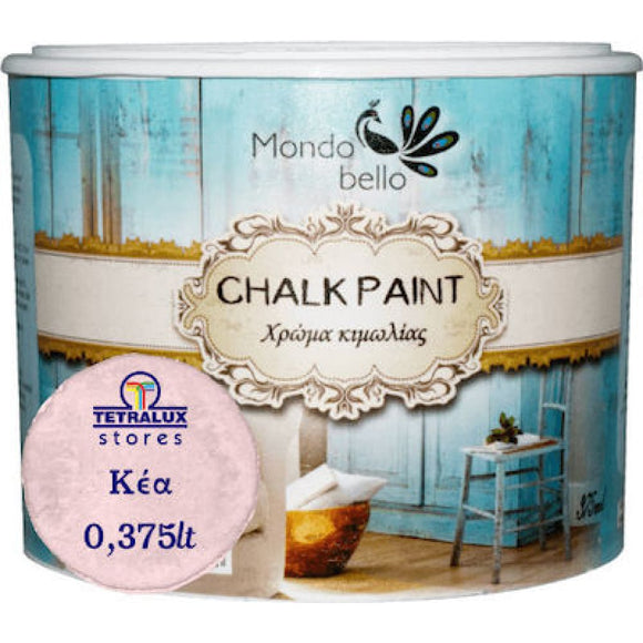 Χρώμα Κιμωλίας Chalk Paint Κέα - Ροζ 375ml - Mondobello -