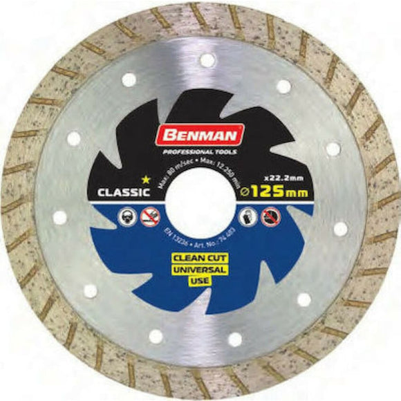 ΔΙΑΜΑΝΤΟΔΙΣΚΟΣ UNIVERSAL CLASSIC BENMAN 115 X