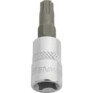 ΚΑΡΥΔΑΚΙ 1/4’’ ΓΙΑ ΒΙΔΕΣ TORX TX20 BENMAN 75045 - Καρυδάκια