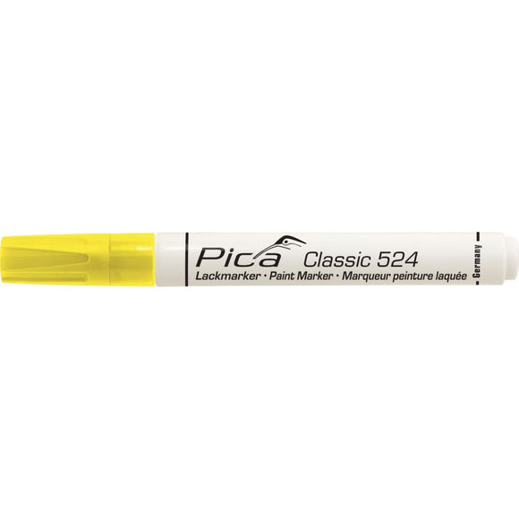 ΜΑΡΚΑΔΟΡΟΣ PICA CLASSIC INDUSTRY PAINT MARKER 524 YELLOW -