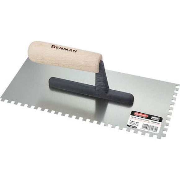 ΜΥΣΤΡΙ ΠΛΑΚΑΔΩΝ INOX ΞΥΛΙΝΗ ΛΑΒΗ 130x280 ΔΟΝΤΙ 08X08 BENMAN