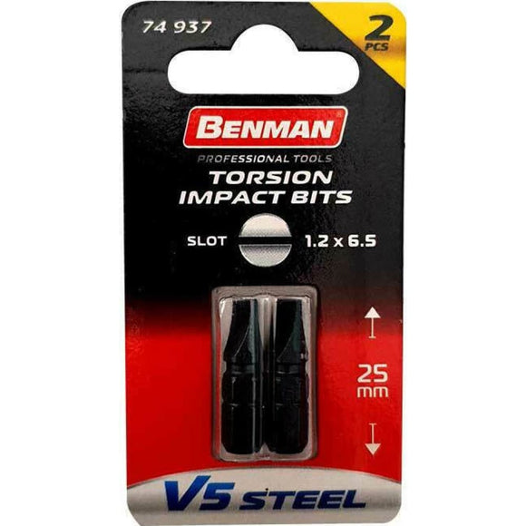 ΜΥΤΗ BENMAN V5 STEEL TORSION ΙΣΙΑ 1,2x6,5x25mm